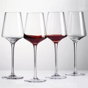 Wholesale Retro Clear Crystal Red White Wine Glasses With Stem For Drinking Gifts from china suppliers