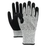 4X43C 13 Gauge HPPE Anti Slip Heavy Duty Grip Gloves , Industrial Anti Cut