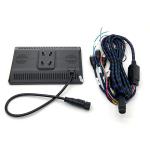 Wide Angle 170° Vehicle Rear View Mirror 18 PIN Video Output Mode ABS Plastic
