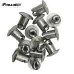 Steel Quarter Turn Dzus Dome Head Buttons for Sprint Car Maxim Eagle Winters 7