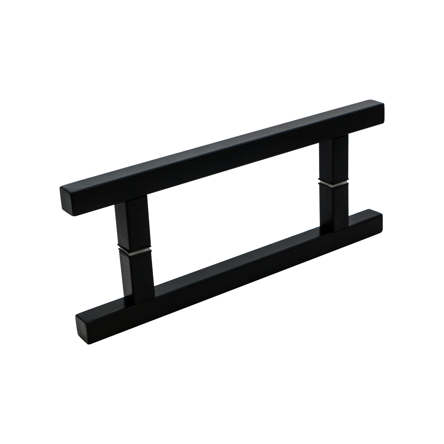 Silver Square Stainless Steel Shower Glass Pull Door Handle with Modern Design Style