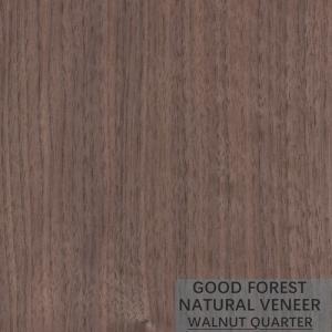 Wholesale Grain Crotch Natural Wood Veneer Sheets Quarter Cut American Walnut from china suppliers