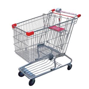 Wholesale 240L Shopping Trolley Cart Small Metal Grocery Mall Shopping With 5&quot; Wheel from china suppliers