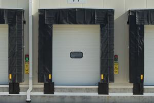 Wholesale Aluminum Alloy Frame Loading Dock Shelters For Warehouse Or Logistics PVC Thickened Curtain from china suppliers
