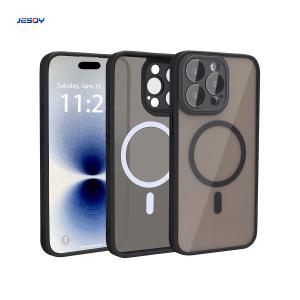 Wholesale Skin Friendly Magsafe Magnetic Mobile Phone Case Shockproof For IPhone Samsung from china suppliers