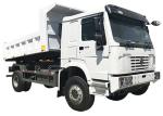 White GCC Tipper Dump Truck 290HP 4x4 Dump Truck Diesel Fuel