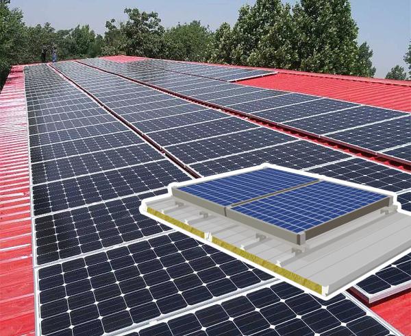 Yes Fireproof 75mm Photovoltaic Roof Panel for Sustainable and Eco-Friendly