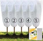 Plant Freeze Protection Covers 32 x 47 Inch Winter Shrub Cover Tree Frost