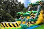 Commercial Colorful PVC Inflatable Water Slide Forest Theme
