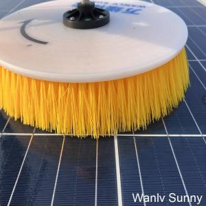 China DDP Solar Panel Cleaning System with 3.5 Meters Telescopic Pole and Nylon Yarn Brush Head on sale
