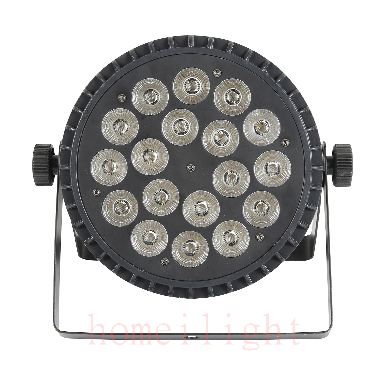 Stage Night Club Bar Party Wedding DJ KTV Disco LED Flat Par Light 18pcs*18W