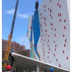 Fiberglass Bouldering Speed Climbing Holds Professional Anti Corrosion