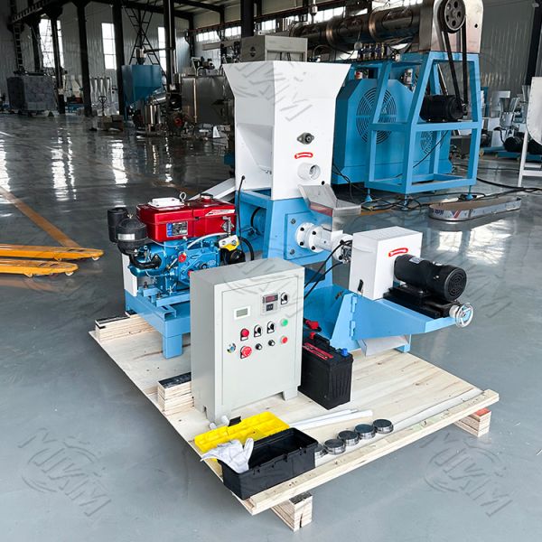 floating fish extruder machine