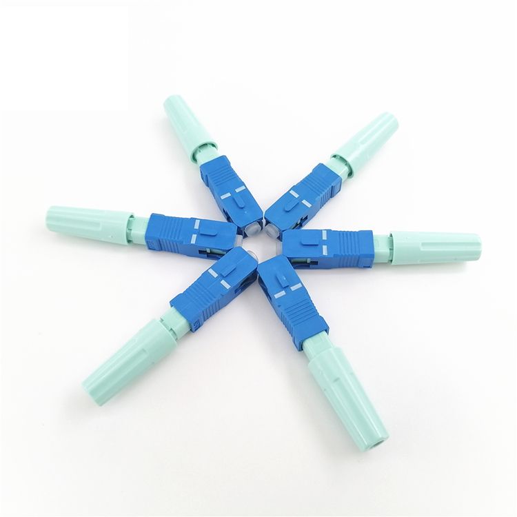 0.9mm/2.0mm/3.0mm Field Mount Ftth MM Fiber Connector Sc/Upc