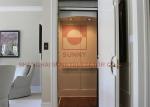 Double Door Apartment 0.3m/S Residential Home Elevators With Deceleration Device