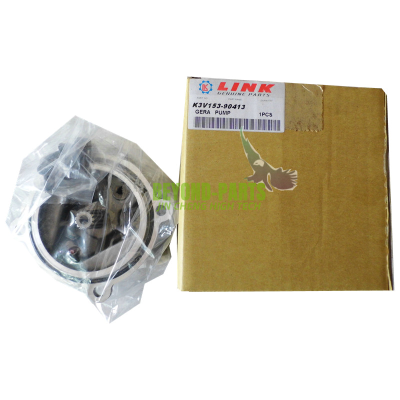 Kato HD820 HD1023 Excavator Spare Parts Gear Pump K3V153-90413