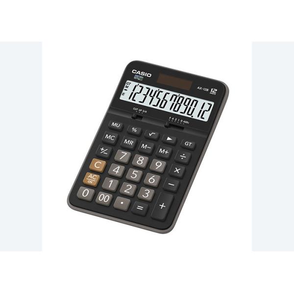 For Authentic Casio AX-12B Calculator 12-digit solar powered business office computer