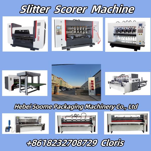 Chain Feeder Slotter For Cardboard Slotting And Creasing For Paper Thickness 1-10mm