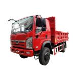 Dongfeng 4x4 Dump Truck Optional Specifications and Cargo Tank Dimension 3800