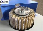 Sisal +Sandpaper Mixture Wire Wheel Brush , Small Wire Brush PP Steel