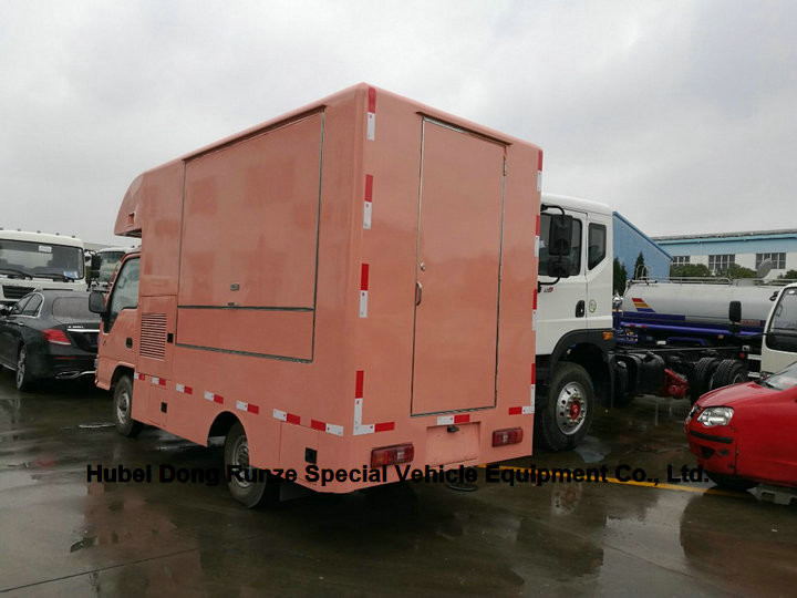 Custom Color JAC Mobile Kitchen Truck , Street Mobile Fast Food Van