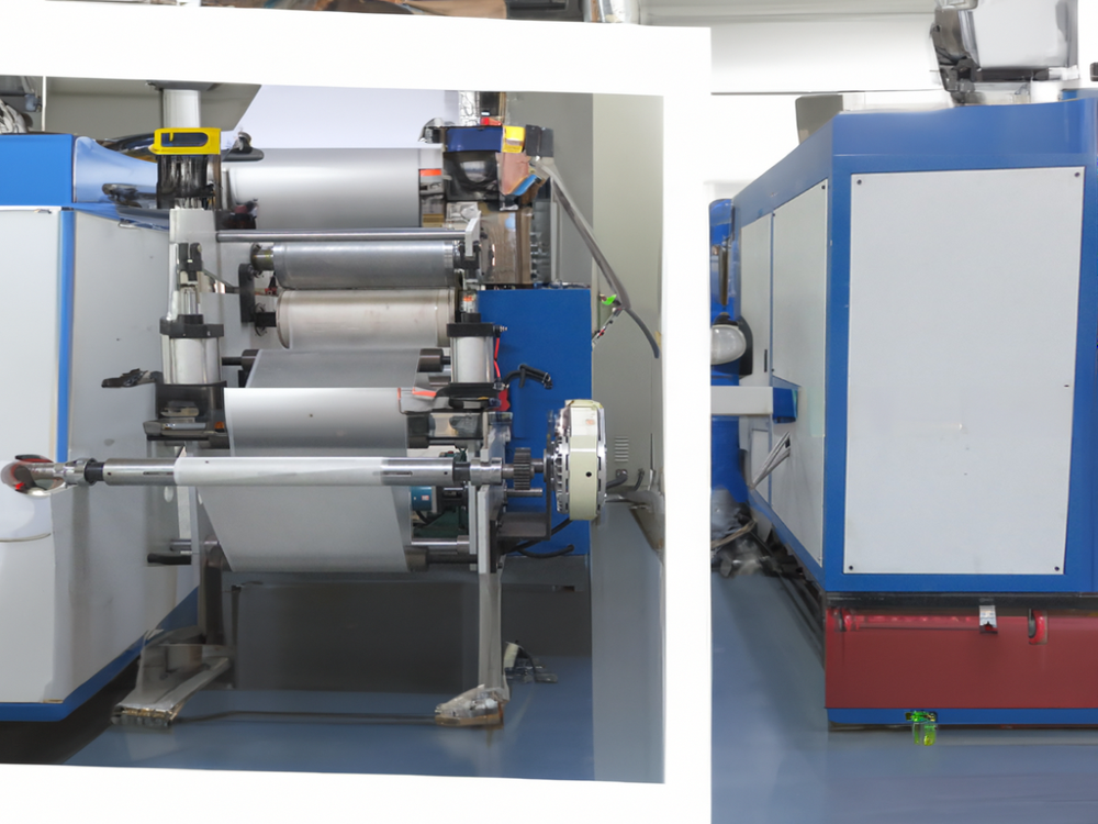 PE Tape Hole Making Machine KR-DKJ-I Perforating Machine with Conduction Oils Heating