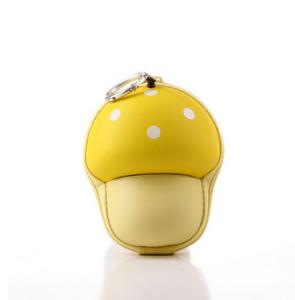 Wholesale New creative gift product mushroom keychain money box coin bank card organizer pull buckle from china suppliers