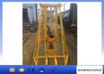 Adjustable Foot Brake Hydraulic Cable Drum Jacks stand 5 Ton - 10 Ton Capacity