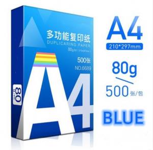 China Multipurpose A4 Copy Paper 80gsm , 210mmX297mm White Photocopy Paper on sale