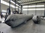 ISO14409 Ship Boat Marine Natural Rubber Airbag In Black