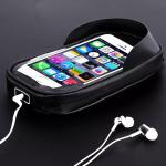Big Capacity Waterproof Bike Top Bag, Saddle Bag with Phone Pocket