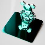 Decorative Building Materials AISI 304 Double Color Green Mirror Stainless Steel