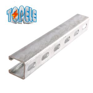 Wholesale Hdg 41 x 41 mm Slotted Stainless Steel Unistrut Channel from china suppliers