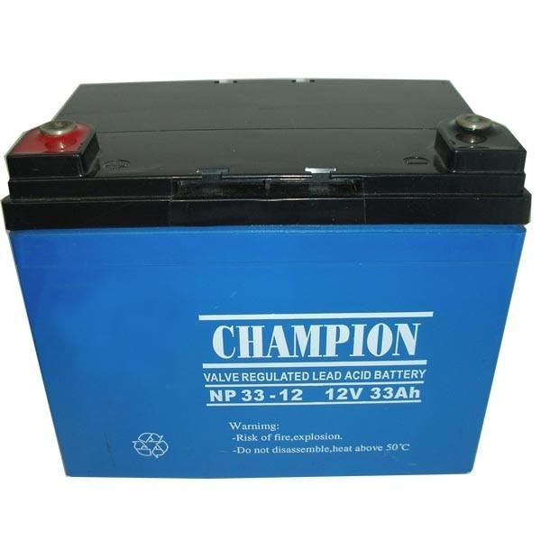 Champion AGM battery 12V33AH Sealed Lead Acid battery rechargeable storage lamp