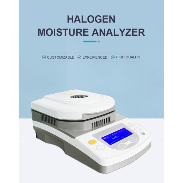 Food Moisture Analyzer with Customized Support and 1mg Readability OEM Customization