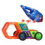 Colorful Educational Magnetic Building Blocks 249Pcs For Kindergarten Teaching