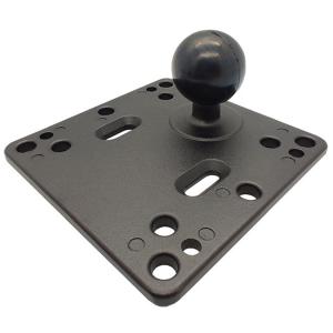 Wholesale 120mm 0.25KGS Adjustable Aluminum Ball Mount Rubber 1.5in AMPS Plate For Tablet from china suppliers