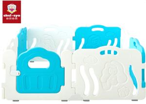 Wholesale Mermaid Plastic Baby Safety Playpen Play Yard 8 Panel Easily Installation from china suppliers