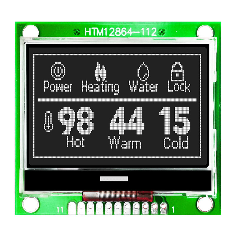 11PIN Graphic LCD Module RoHS Complianted Liquid Crystal Display