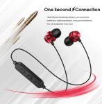 Binaural Wireless Bluetooth Headset Stereo Subwoofer Bluetooth Headset Metal