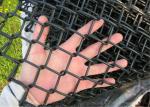 Black Vinyl Coated Chain Link Fabric