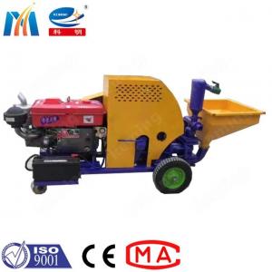 Wholesale Cement Mortar Render Spray Machine Keming KZW Diesel Engine Piston Multi Function from china suppliers