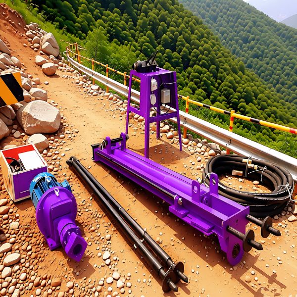 Multiple Angles Blast hole Drilling Machine Pneumatic Rock Drilling Rig Portable DTH Drilling Rig