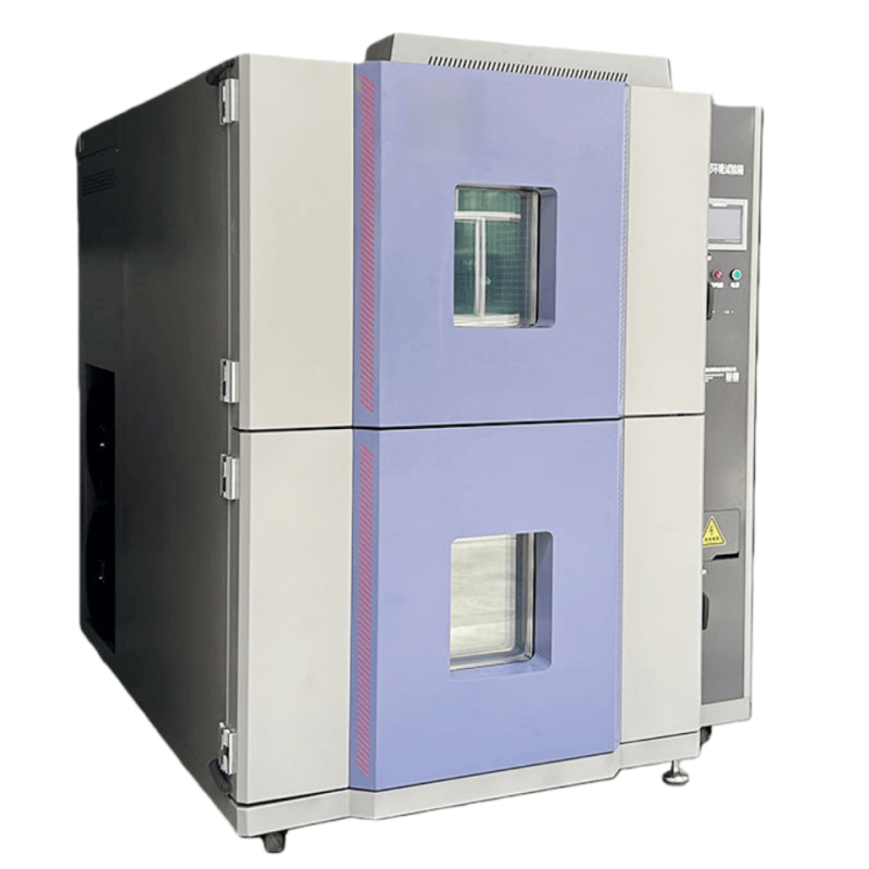 Dual-Zone Environmental Climate Simulation Test Machine Automatic Thermal Shock Testing Equipment