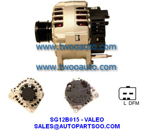 2542497 437359 SG14B012 0986044470 - VALEO Alternator 12V 140A Alternadores