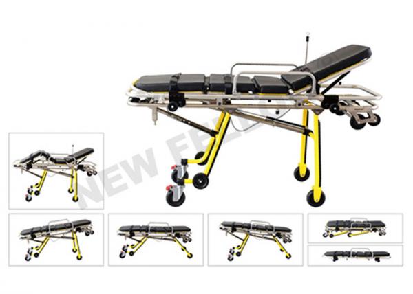 Quality Multifunctional Aluminum Alloy Ambulance Stretcher Patient Stretcher Trolley for sale