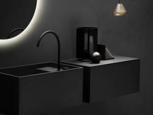 Wholesale Industrial Style Black Customized Bathroom Storage Cabinet With Glass Door from china suppliers