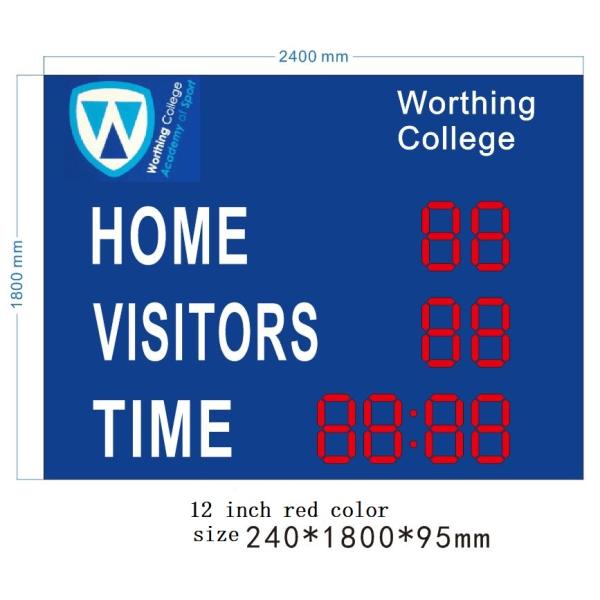 customized electronic table tennis basketball volleyball scoreboard digit led display