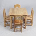 Welded Steel Frame Kindergarten Classroom Furniture ODM Desk And Chair Set