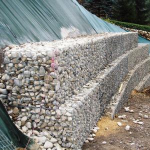Wholesale Welded Galfan Gabion Baskets Retaining Walls 200x100x50 2x1x0.5m from china suppliers